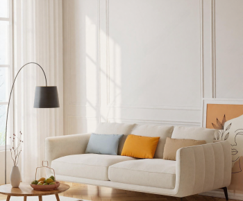 Modern A Living Room-ID:819274902