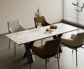 Modern Dining Table And Chairs-ID:693433055