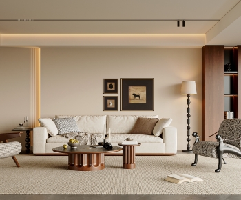 Modern A Living Room-ID:371259937