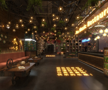 Industrial Style Restaurant-ID:257170214
