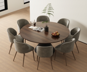 Modern Dining Table And Chairs-ID:933275946