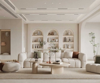 Modern A Living Room-ID:729413998