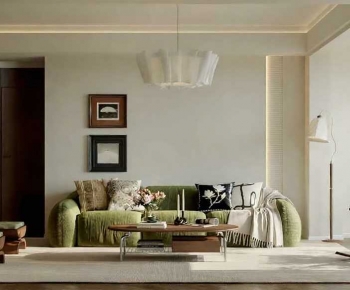 Modern A Living Room-ID:531709917