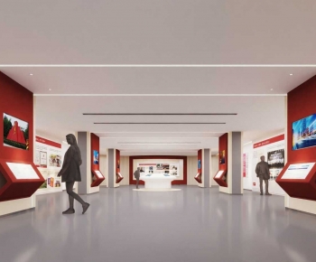 Modern Exhibition Hall-ID:973926076