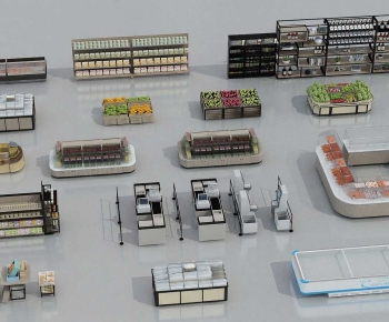 Modern Supermarket Shelf-ID:342171919