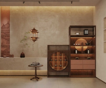 New Chinese Style Tea House-ID:957139974