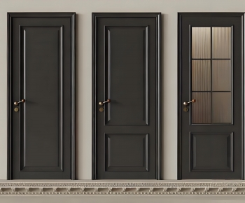 French Style Single Door-ID:817882061