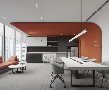 Modern Office Tea Room-ID:389509922