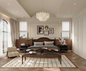 French Style Bedroom-ID:728719956