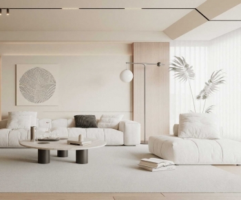 Modern A Living Room-ID:745847941