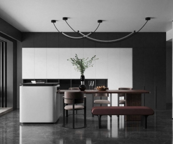 Modern Dining Room-ID:411726009