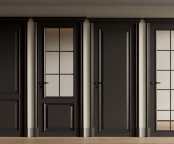 French Style Single Door-ID:292422065