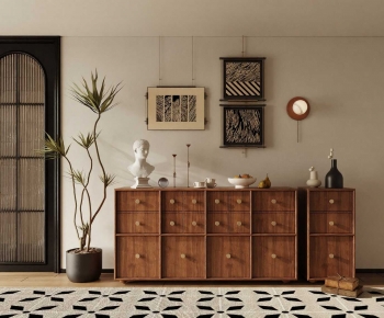 French Style Side Cabinet-ID:579700588