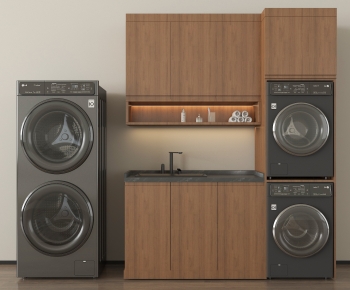 Modern Laundry Cabinet-ID:285351996