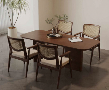 Modern Dining Table And Chairs-ID:648087989