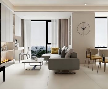 Modern A Living Room-ID:352873099