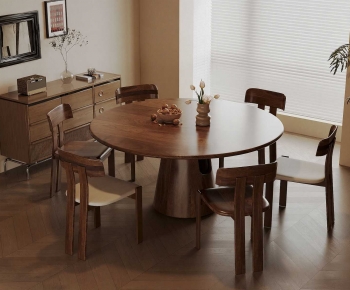 Modern Dining Table And Chairs-ID:515449051