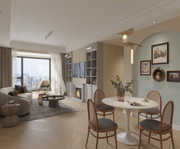 Modern A Living Room-ID:197410119