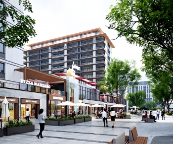 Modern Commercial Street-ID:830137974