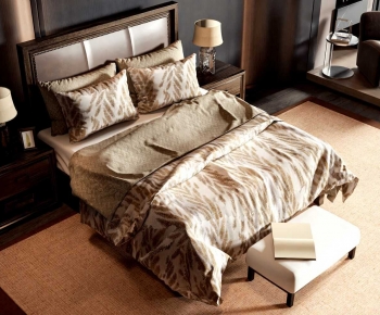 American Style Double Bed-ID:554481987