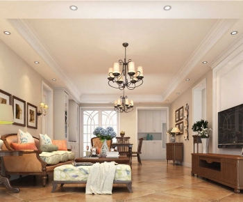 American Style A Living Room-ID:583652978