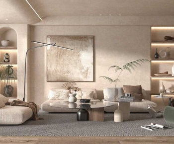 Wabi-sabi Style A Living Room-ID:226190097