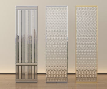 Modern Glass Screen Partition-ID:241487989