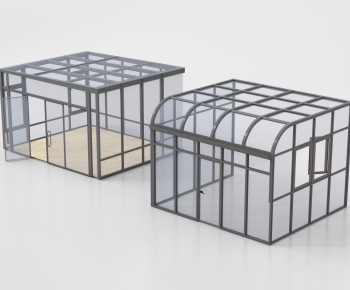 Modern Glass Sun Room-ID:771040926