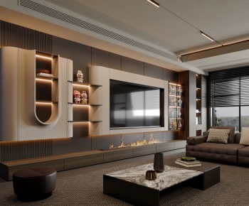 Modern A Living Room-ID:161562925