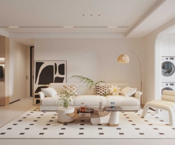 Modern A Living Room-ID:512629997