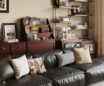 French Style Three-seat Sofa-ID:782880075