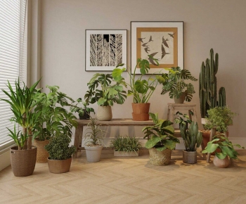 Modern Ground Green Plant Potted Plants-ID:316167129