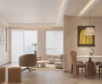 Modern A Living Room-ID:884389981