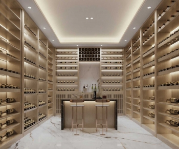 Modern Wine Cellar/Wine Tasting Room-ID:190874101
