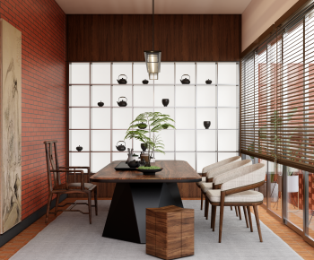 New Chinese Style Tea House-ID:883219239