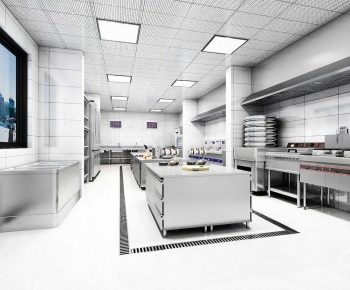 Modern Central Kitchen-ID:835586077