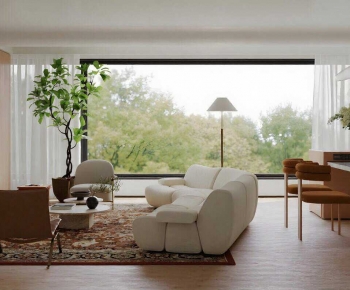 Modern A Living Room-ID:734183073