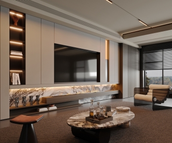 Modern A Living Room-ID:202691081