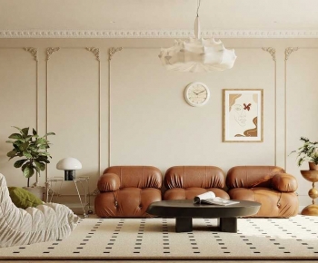 French Style A Living Room-ID:233618971