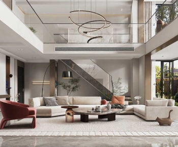 Modern A Living Room-ID:139372112