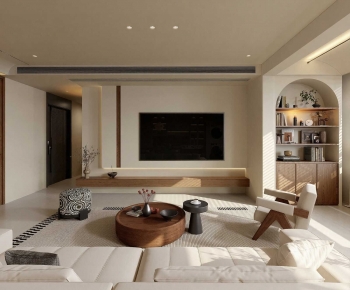 Modern A Living Room-ID:120636944