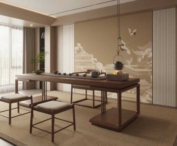 New Chinese Style Tea House-ID:983051065