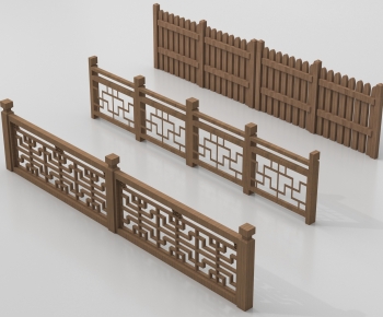 New Chinese Style Guardrail-ID:183396106