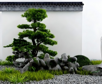 New Chinese Style Courtyard/landscape-ID:923396118