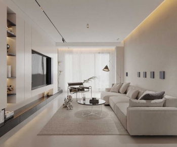 Modern A Living Room-ID:219553952