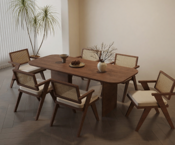 Modern Dining Table And Chairs-ID:277757887