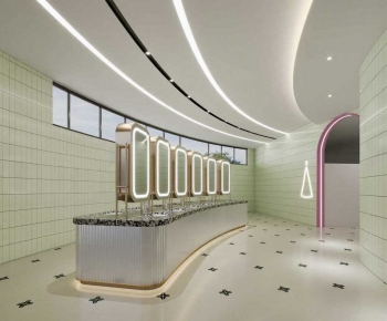 Modern Public Toilet-ID:677371036