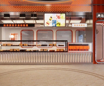 Industrial Style Reception Desk-ID:107208016