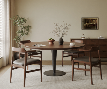 Modern Dining Table And Chairs-ID:156703956
