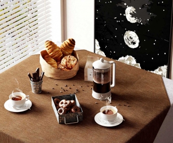 Modern Bread Cake-ID:696170314